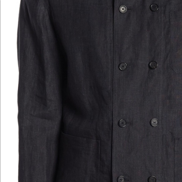 Burberry Hockney Linen Jacket Size 54R/44R - Picture 3 of 8